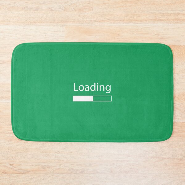 Item preview, Loading, please wait Lettering White Text Google Chrome green Background designed and sold by Alexander Wingate.