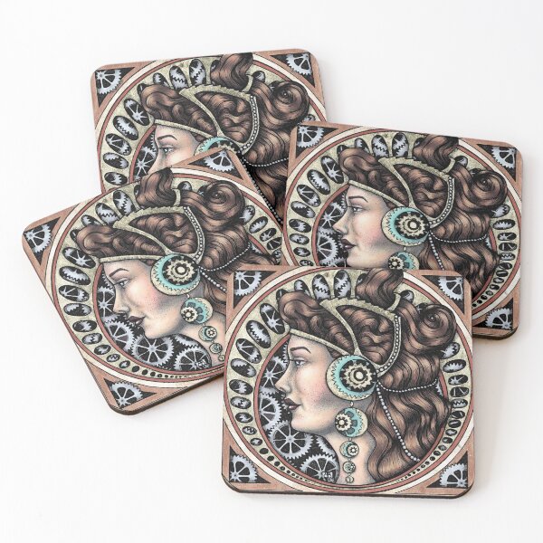 Item preview, Our Lady of the Gears designed and sold by Metallic Visions.
