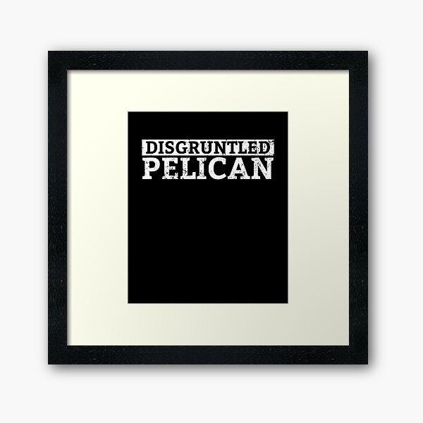 Item preview, Disgruntled Pelican Gift designed and sold by leofel.