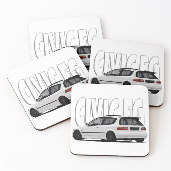 Item preview, Civic EG EJ white designed and sold by OlegNaches.