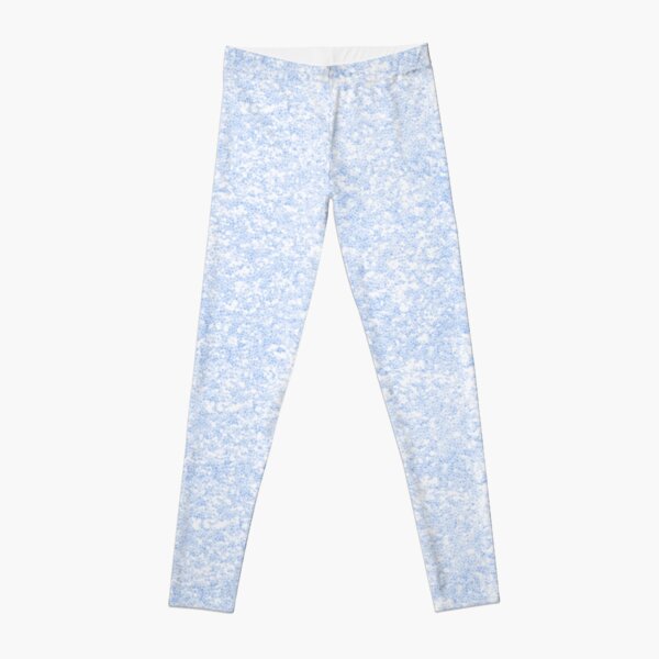 Light Blue Glitter Leggings for Sale