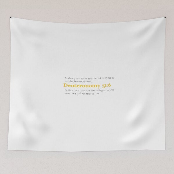 Item preview, Deuteronomy 31:6  designed and sold by LeratoM.