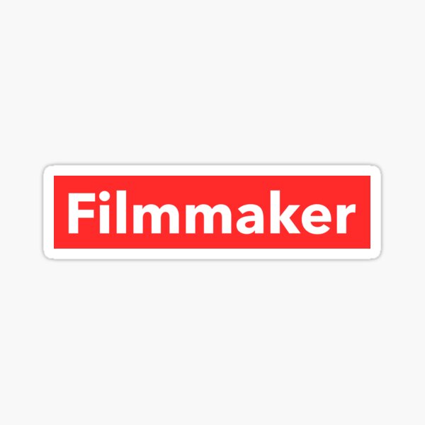 “Filmmaker” Sticker by paclyy | Redbubble