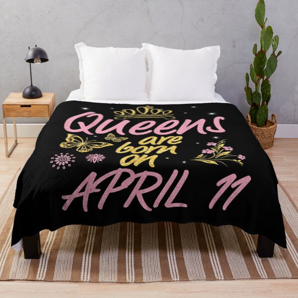 Item preview, Queens Are Born On April 11 Happy Birthday To Me You Mommy  designed and sold by dannareyansh.