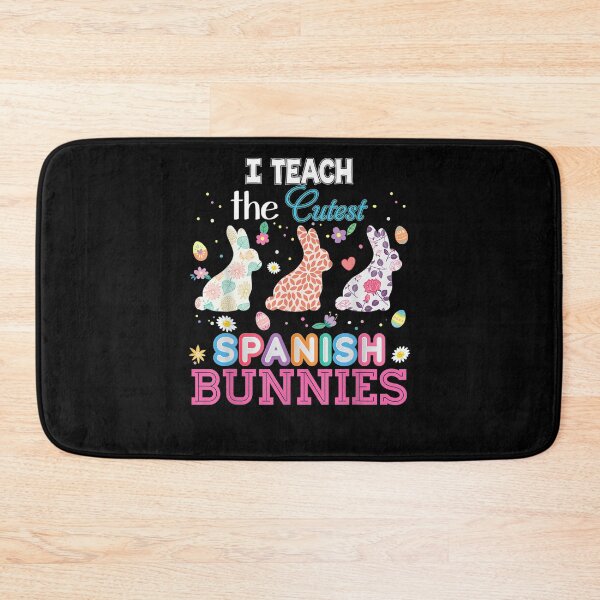 Item preview, I Teach The Cutest Spanish Bunnies Easter Peeps Teacher  designed and sold by dannareyansh.