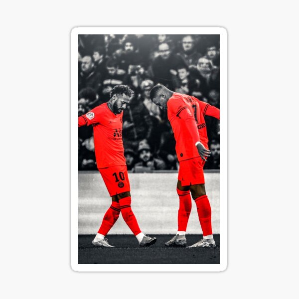 Neymar et Mbappe Sticker