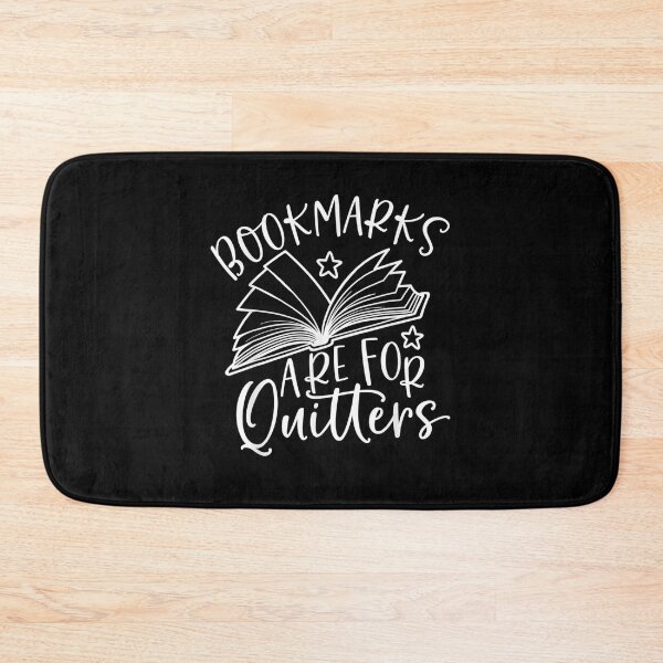 Item preview, Bookmarks Are For Quitters Book Reader Bookworm Bibliophile  designed and sold by dannareyansh.