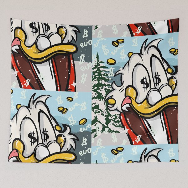 Item preview, Scrooge mcduck in Colorado winter | Eva Kiseleva designed and sold by Eva Kiseleva.