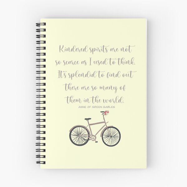 Item preview, Kindred Spirits, Anne of Green Gables quote designed and sold by FreckledBliss.