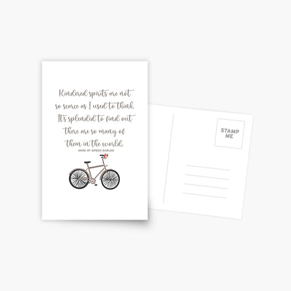 Item preview, Kindred Spirits, Anne of Green Gables quote designed and sold by FreckledBliss.