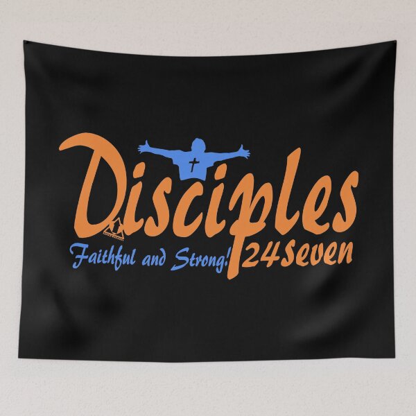 Item preview, DISCIPLES 24SEVEN FAITHFUL AND STRONG Christian Bible Inspired Design designed and sold by ej-sulu.