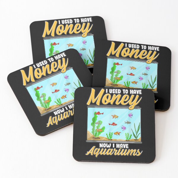 Item preview, I Used To Have Money Now I Have Aquariums Funny Fish Tank  designed and sold by dannareyansh.