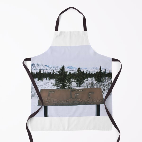 Item preview, Denali Mountain Peak Sign Photo designed and sold by lizzmarino.