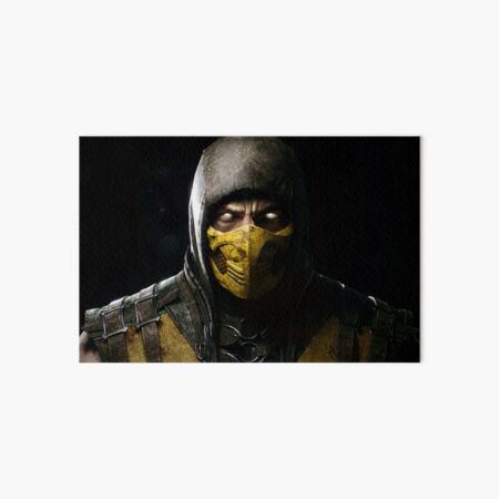 Mortal Kombat Scorpion Art Board Prints for Sale | Redbubble