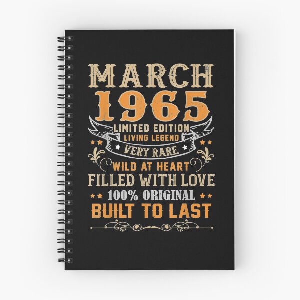 Item preview, March 1965 56 Years Old 56th Birthday Gifts  designed and sold by dannareyansh.