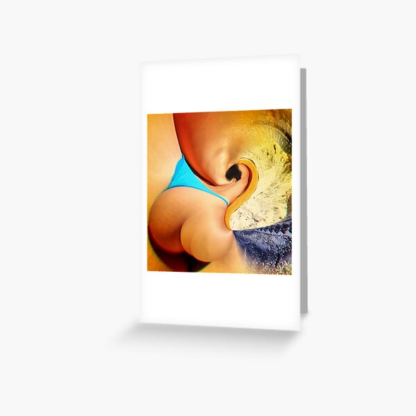 the curves of women 35 Greeting Card