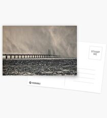 Snow Storm Out at Sea. Postcards