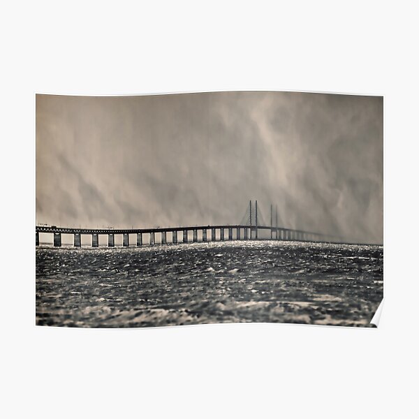 Snow Storm Out at Sea. Poster