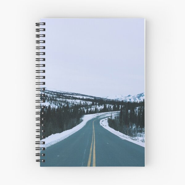Item preview, Denali National Park Snowy Mountain Road Photo designed and sold by lizzmarino.