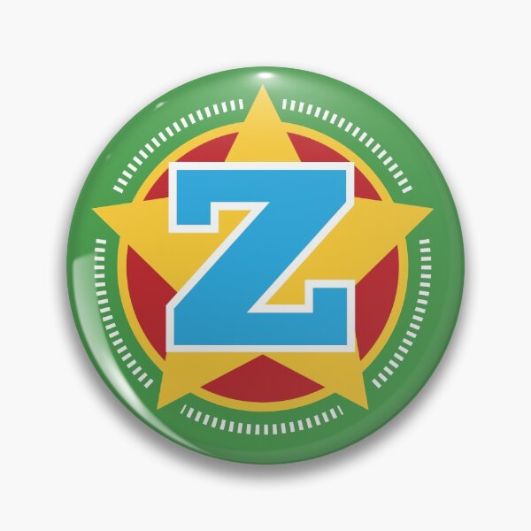 Item preview, Superhero Letter Z. Star and stripes designed and sold by mgulin.