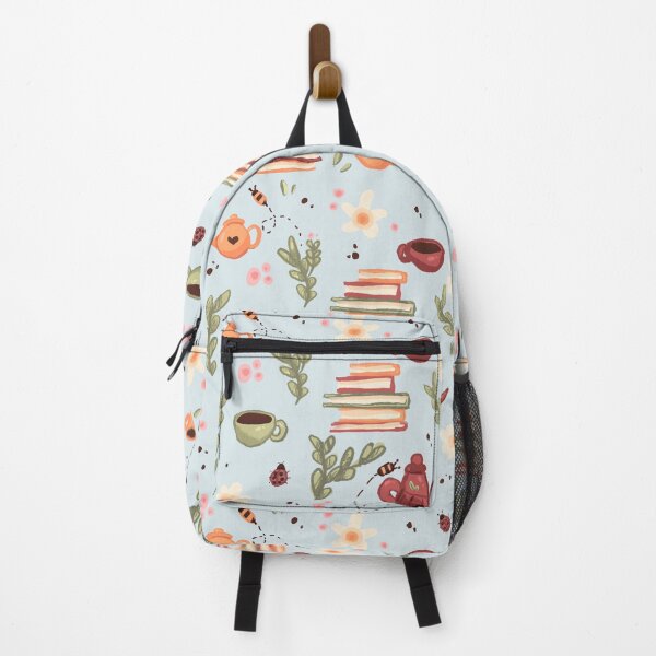 Item preview, aesthetic floral teapot pattern designed and sold by HibiscusHeron.