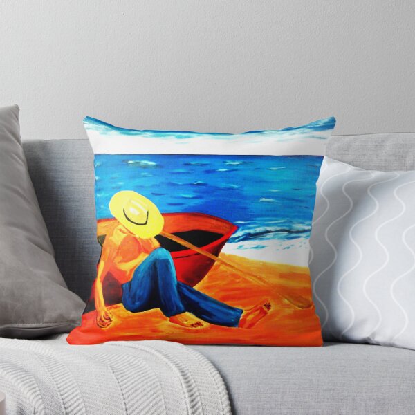 Item preview, The sleeping fisher on the beach 2 designed and sold by Klaus Engels.