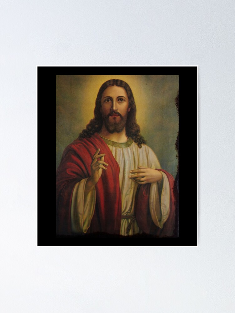 "jesus jesu" Poster for Sale by HighVibes2021 Redbubble