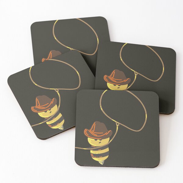 Item preview, Cowboy Bee designed and sold by ToonyPineapple.