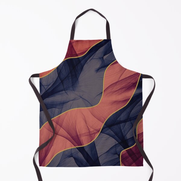 Item preview, Darkblue and Pink/Salmon Flowing Lines designed and sold by BilgePaksoylu.