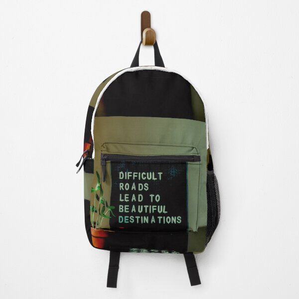 Item preview, Difficult roads lead to beautiful destinations poster designed and sold by JD369.