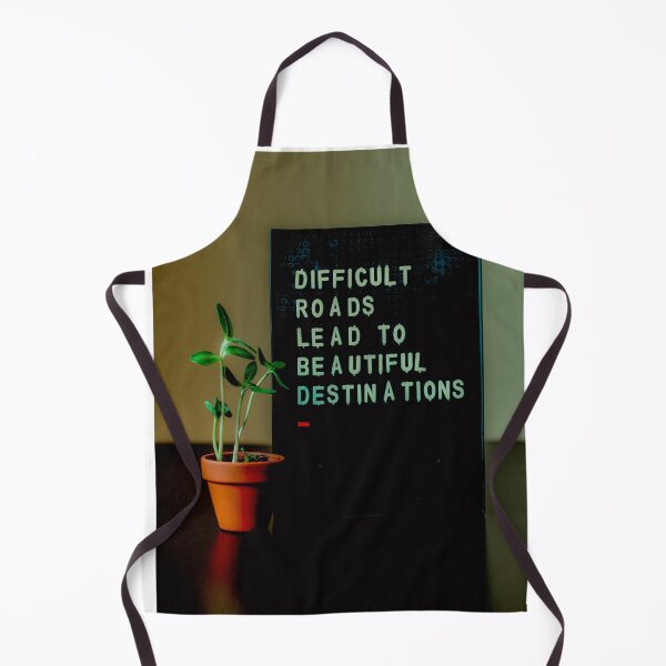 Item preview, Difficult roads lead to beautiful destinations poster designed and sold by JD369.