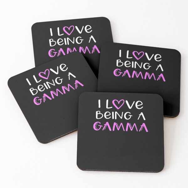 Item preview, I Love Being A Gamma Cute Cool  designed and sold by dannareyansh.