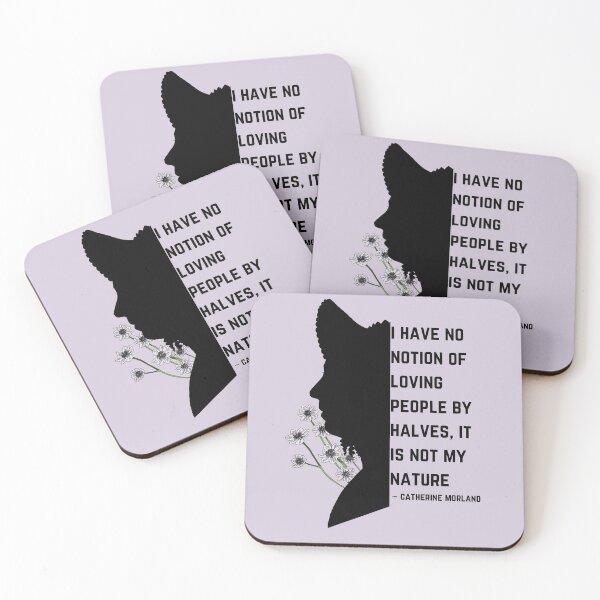 Item preview, Northanger Abbey - Jane Austen Quote designed and sold by JustabitBookish.