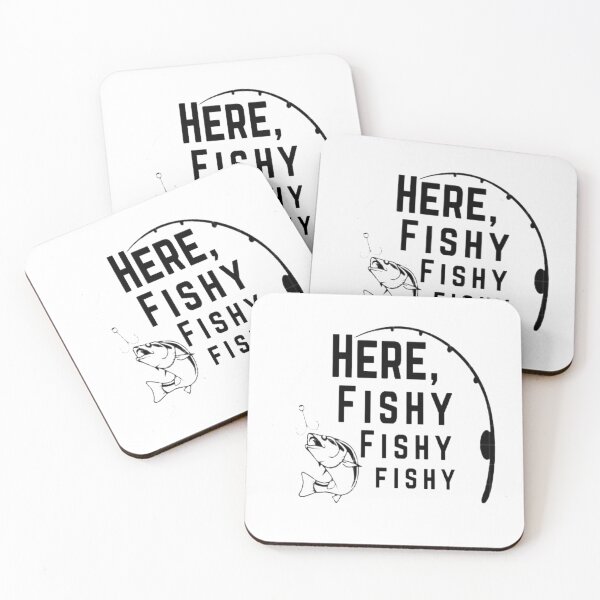 Item preview, Funny Fishing Saying Here Fishy Fishy Father's Day Gift  designed and sold by AYACHI90.