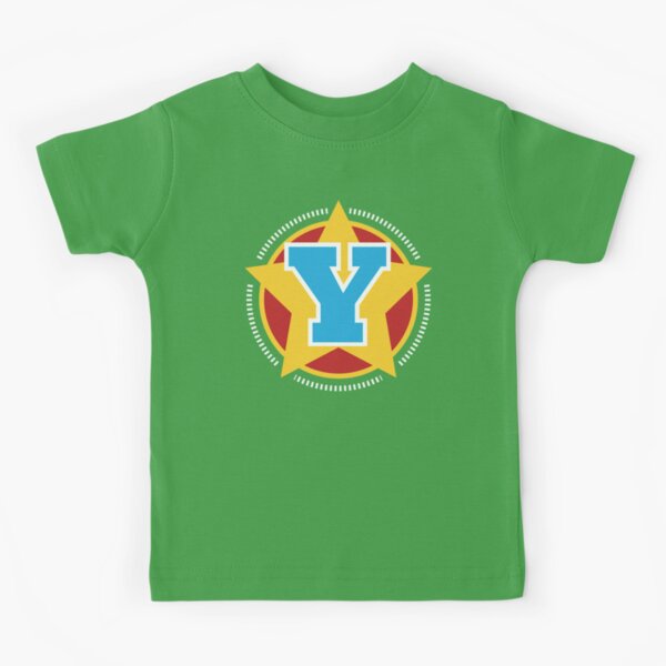 Superhero Letter Y. Star and stripes Kids T-Shirt