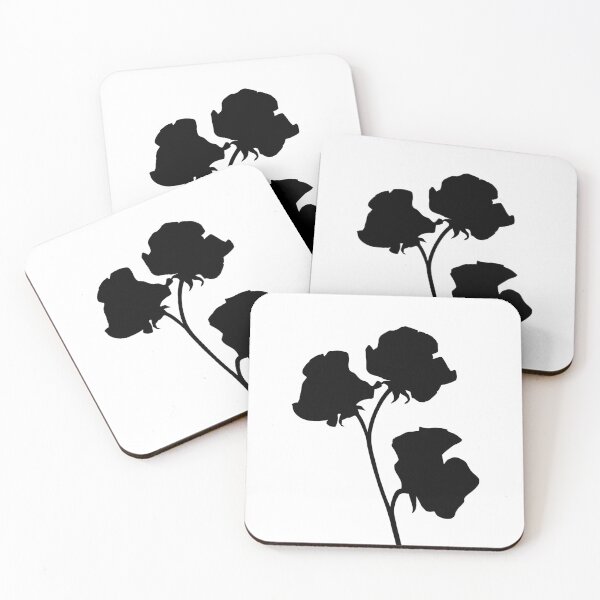 Item preview, Sweet Pea Silhouette - Black designed and sold by BotanicalStudy.