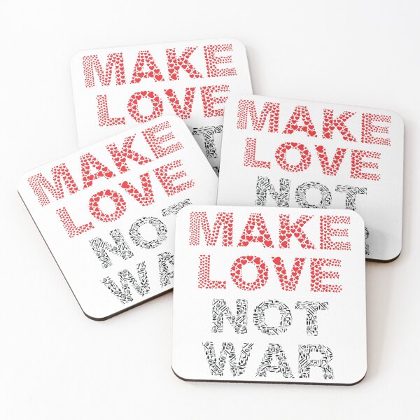 Item preview, Make Love Not War designed and sold by NiceShirtY.