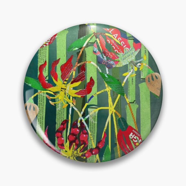 Item preview, Gloriosa and bamboo in paper clipping designed and sold by Ruud van Koningsbrugge.