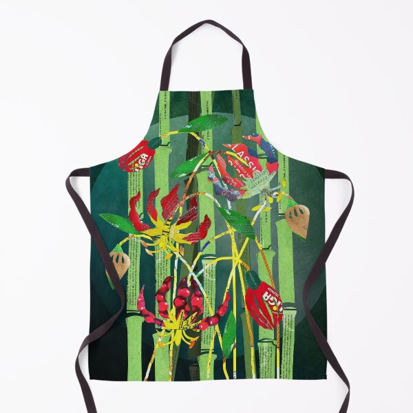 Item preview, Gloriosa and bamboo in paper clipping designed and sold by Ruud van Koningsbrugge.
