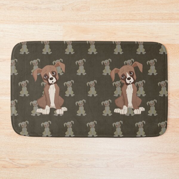 Item preview, Cartoon Boxer Puppy Portrait designed and sold by PaperRain.