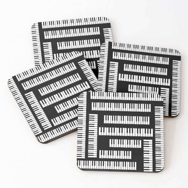 Item preview, Piano Keys Pattern designed and sold by BartholGraphics.