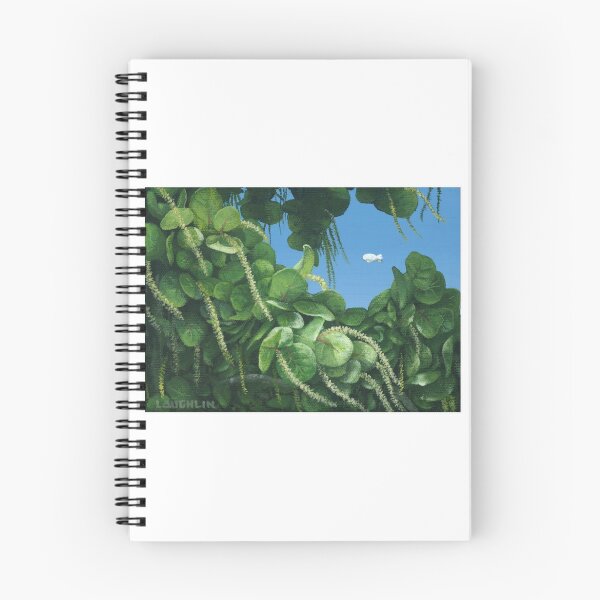 Item preview, Seagrape Flower Study with Blimp. (painting) designed and sold by David Laughlin.