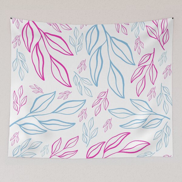 Item preview, Floral Inspirational Quote "Let it Flow" Design designed and sold by MoninasArt.