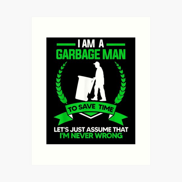 Item preview, Mens Garbage Man Wastemanagement  designed and sold by dannareyansh.