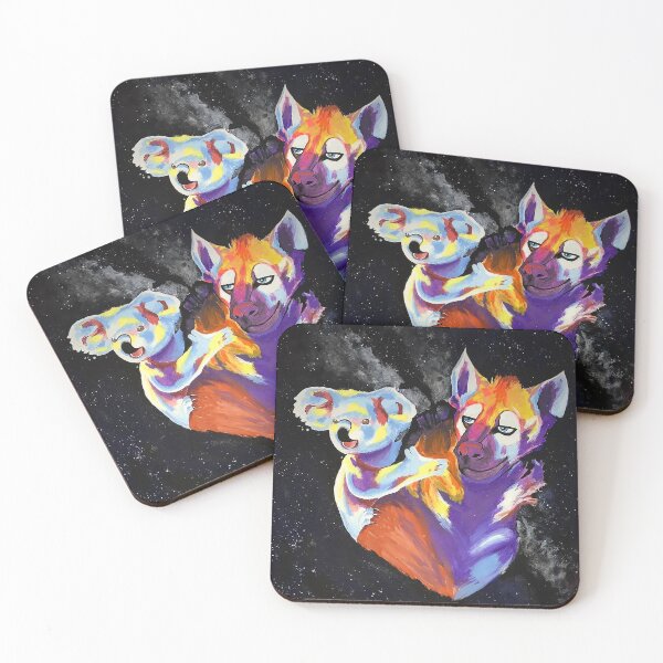Item preview, Spirit Animals: Koala Riding a Hyena designed and sold by CarlaTheeArtist.