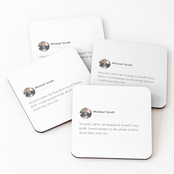 Item preview, Funny Michael  Scott Quote designed and sold by Alexandra Stockin.