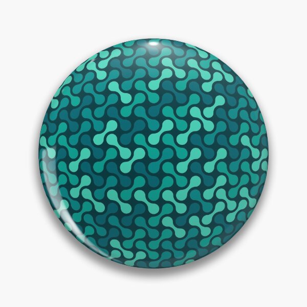 Item preview, Metaballs Pattern Sphere (Teal) designed and sold by John Uttley.