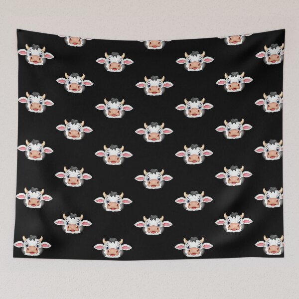 Item preview, FUNNY COW HEAD designed and sold by Hussain Shirts.