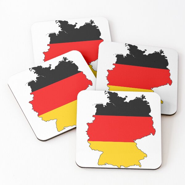 Item preview, German flag and country outline  designed and sold by Laffinch.