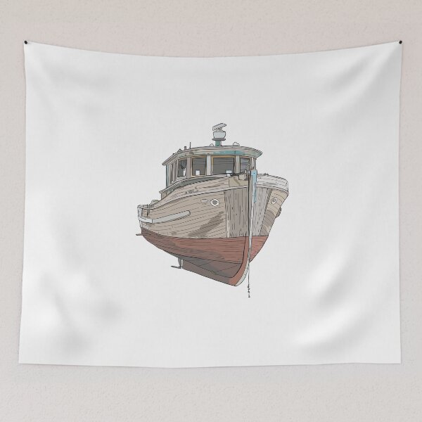 Item preview, Old Boat designed and sold by Rocket-To-Pluto.